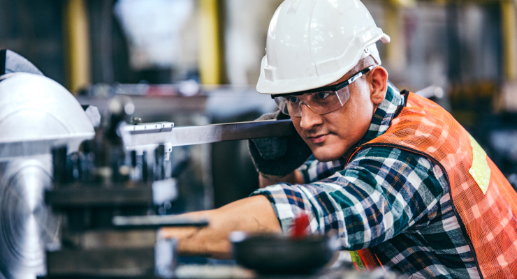 Manufacturing Employee at work