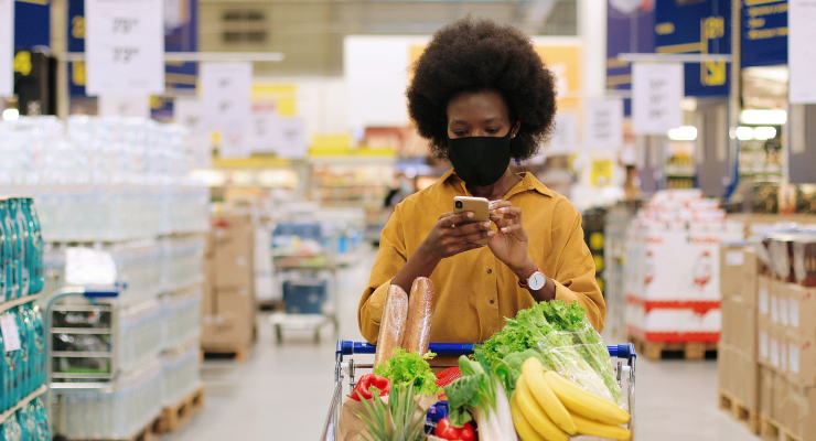 telehealth visit at grocery store