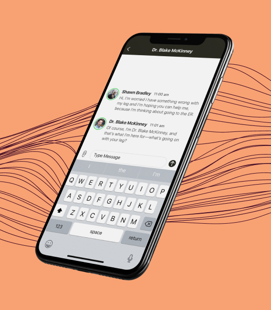 Telehealth on phone