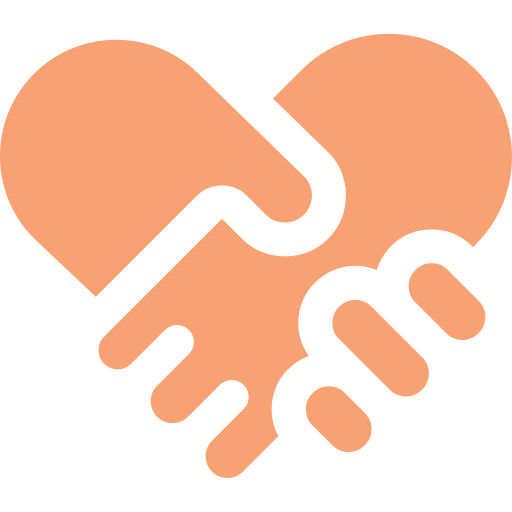 hand and heart icon