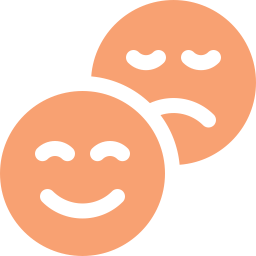 Happy face icon