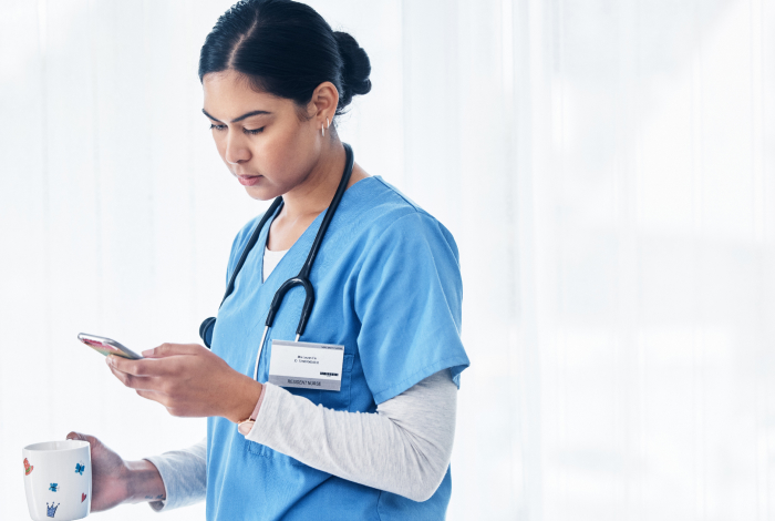 doctor chatting with patient