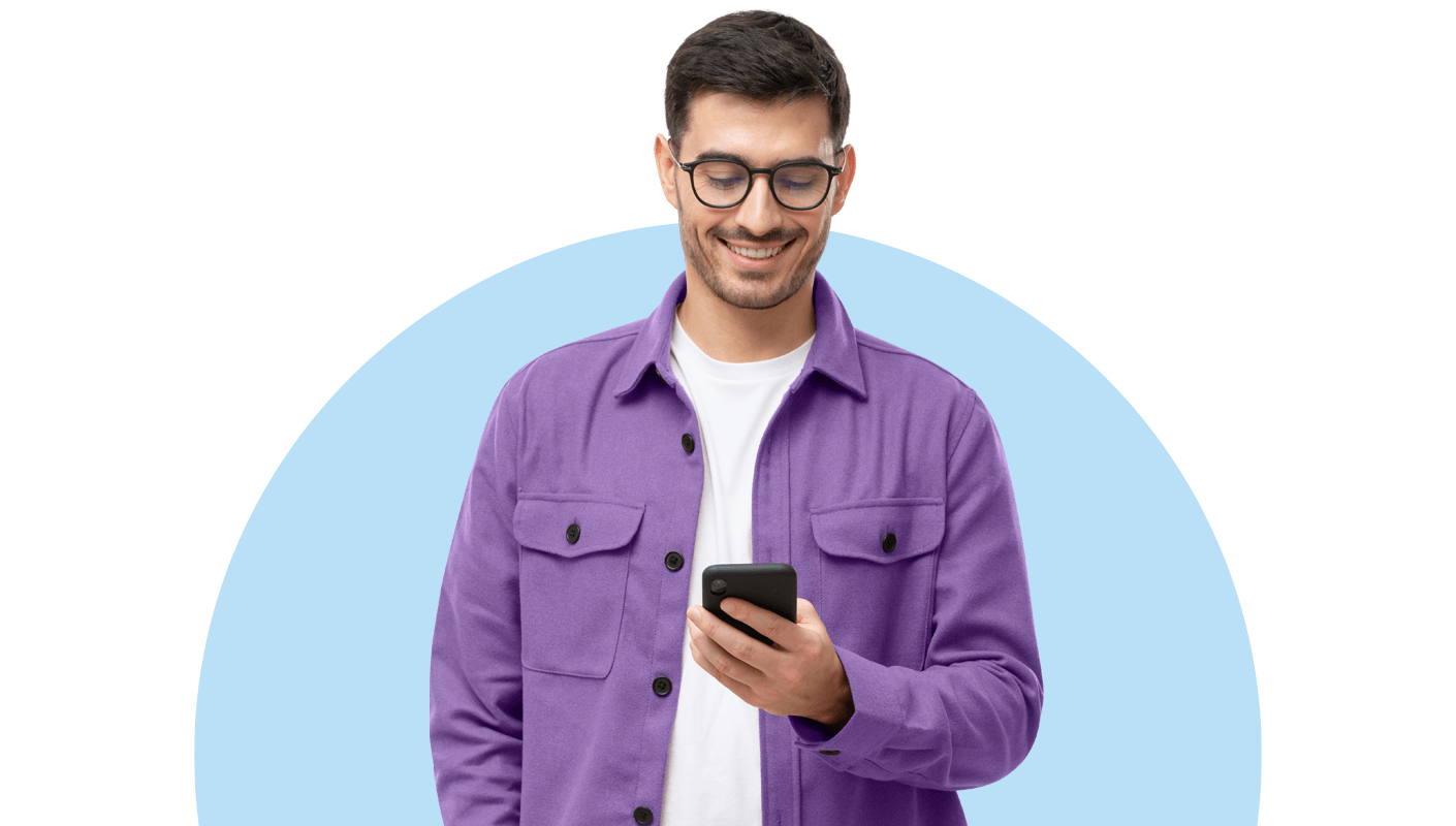 smiling man